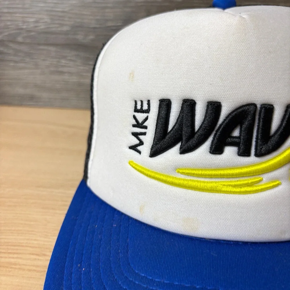 Milwaukee Wave Hat Cap‎ Snapback Trucker Blue MASL Professional Soccer